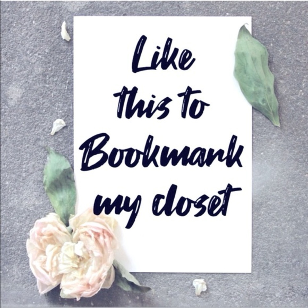 Like this post to bookmark my closet! 💘